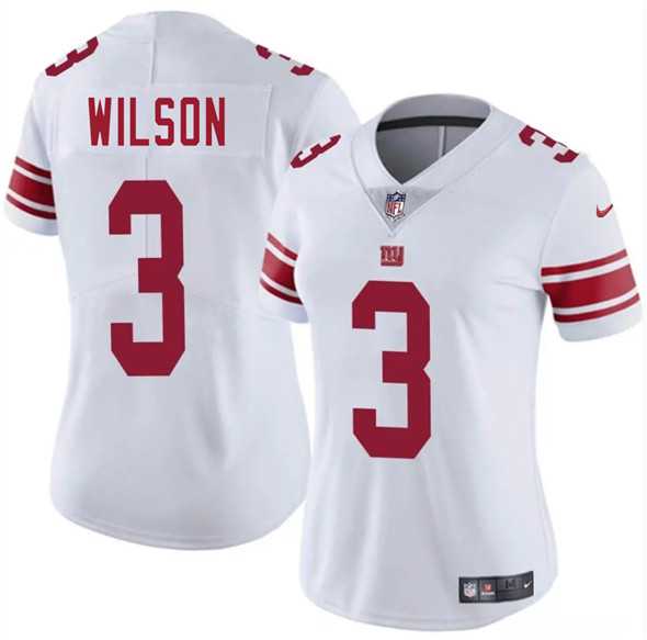 Women's New York Giants #3 Russell Wilson White 2025 Vapor Untouchable Limited Stitched Jersey Dzhi,We sell and wholesale Women's New York Giants #3 Russell Wilson White 2025 Vapor Untouchable Limited Stitched Jersey Dzhi on line form chian!